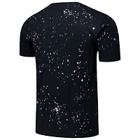 T-shirt Majestic Threads noir/blanc pour hommes, New York Mets Splatter
