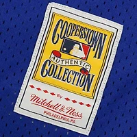 Maillot d'entraînement de frappeur en maille Mitchell & Ness Dwight Gooden Royal New York Mets Cooperstown pour hommes