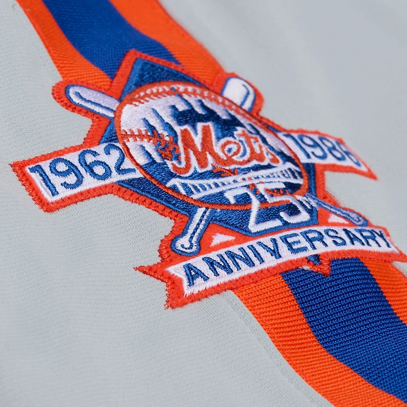 Maillot authentique Mitchell & Ness Dwight Gooden blanc des Mets de New York 1986 pour homme