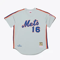 Maillot authentique Mitchell & Ness Dwight Gooden blanc des Mets de New York 1986 pour homme