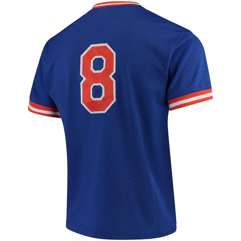 Men's Mitchell & Ness Gary Carter Royal New York Mets Authentic Batting Practice Jersey