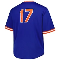 Men's Mitchell & Ness Keith Hernandez Royal New York Mets 1986 Cooperstown Collection Mesh Pullover Jersey