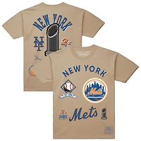 T-shirt Mitchell & Ness kaki pour homme, New York Mets Legacy Defined