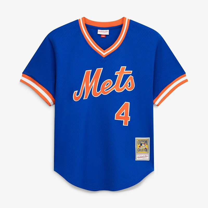 Maillot d'entraînement authentique Mitchell & Ness Lenny Dykstra Royal New York Mets pour homme