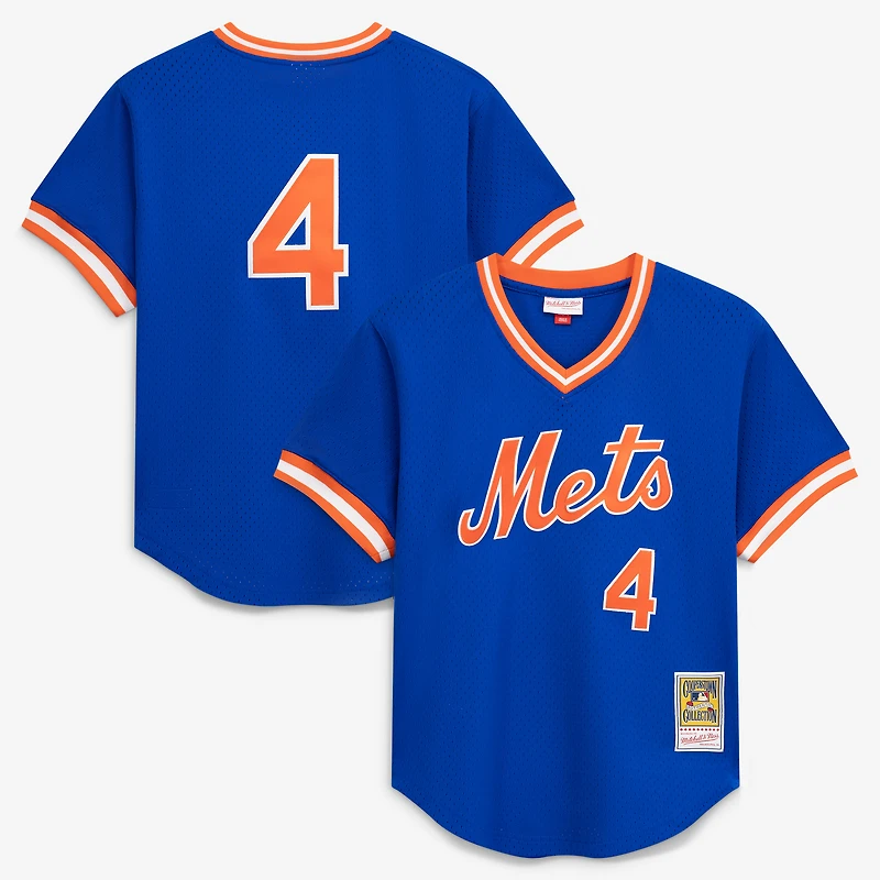 Maillot d'entraînement authentique Mitchell & Ness Lenny Dykstra Royal New York Mets pour homme
