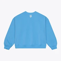 Men's Mitchell & Ness Light Blue New York Mets Insignia Fleece Sweatshirt
