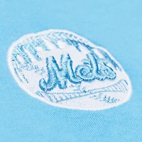 Men's Mitchell & Ness Light Blue New York Mets Insignia Fleece Sweatshirt