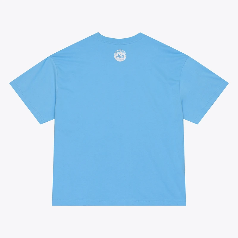 Men's Mitchell & Ness Light Blue New York Mets Insignia Premium T-Shirt