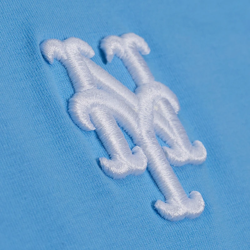 Men's Mitchell & Ness Light Blue New York Mets Insignia Premium T-Shirt