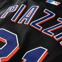 Men's Mitchell & Ness Mike Piazza Royal New York Mets Big Tall Cooperstown Mesh Batting Practice Jersey
