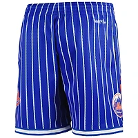 Mitchell & Ness Royal New York Mets Cooperstown Collection City Short en maille pour homme