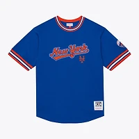 T-shirt à manches courtes Mitchell & Ness Royal New York Mets Wild Pitch pour homme
