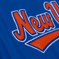Men's Mitchell & Ness  Royal New York Mets Wild Pitch Ringer T-Shirt