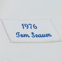 Maillot authentique Mitchell & Ness Tom Seaver gris des Mets de New York 1976 pour homme