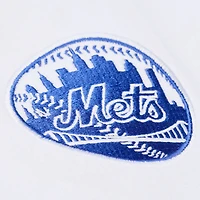 Men's Mitchell & Ness  White New York Mets Arctic Fleece Sweatshirt