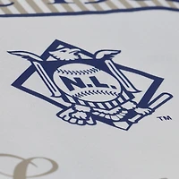 Men's Mitchell & Ness White New York Mets Yacht Rock Coaches Full-Snap Hooded Windbreaker Jacket