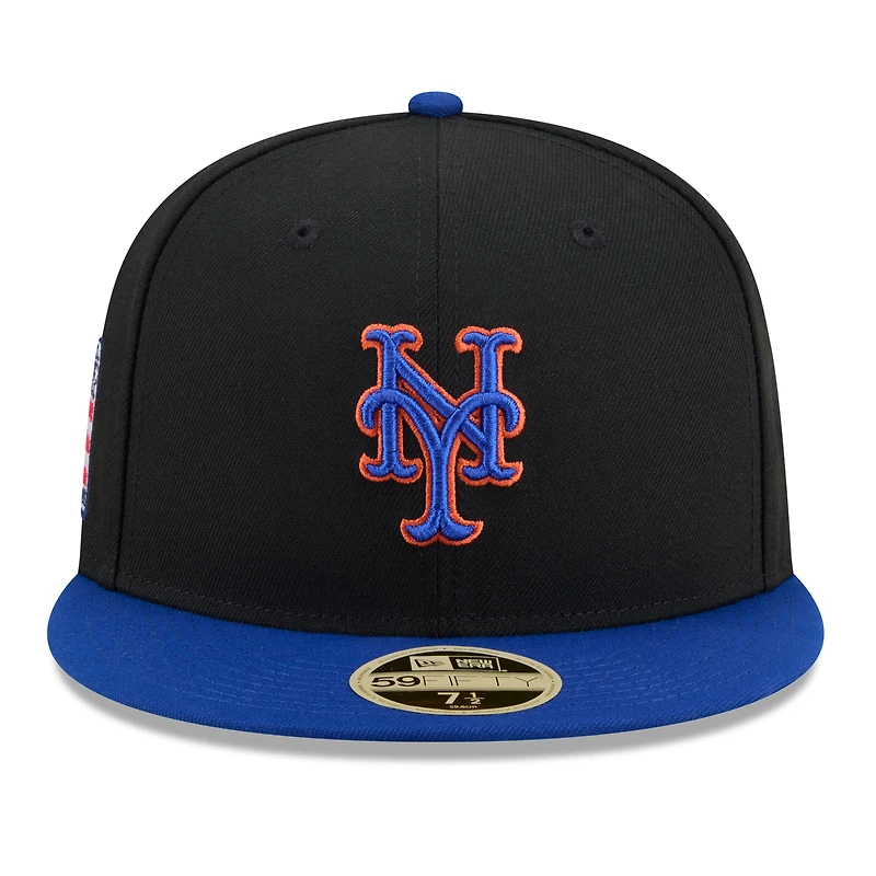 Men's New Era Black/Royal York Mets 2026 Baseball Hall of Fame 59FIFTY Fitted Hat