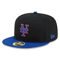 Men's New Era Black/Royal York Mets 2026 Baseball Hall of Fame 59FIFTY Fitted Hat