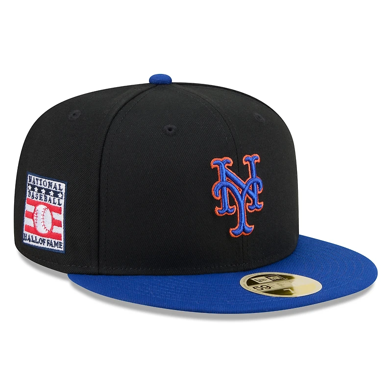 Men's New Era Black/Royal York Mets 2026 Baseball Hall of Fame 59FIFTY Fitted Hat