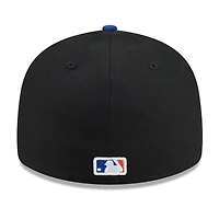 Men's New Era Black/Royal York Mets 2026 Baseball Hall of Fame 59FIFTY Low Profile Fitted Hat