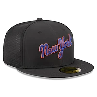 Casquette ajustée New Era Royal York Mets 2026 pour homme, modèle 59FIFTY.