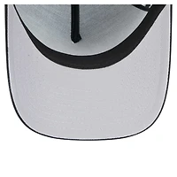 Casquette ajustable New Era 9FORTY A-Frame noire des New York Mets pour homme