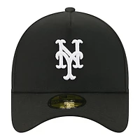 Men's New Era  Black York Mets A-Frame 59FORTY Fitted Hat