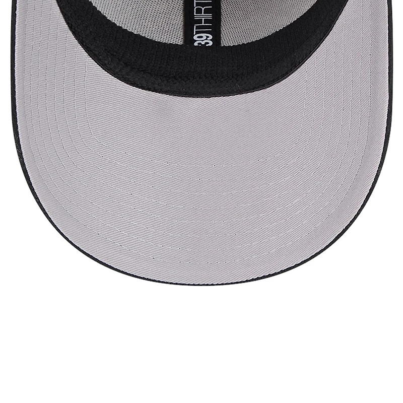 Casquette flex Active Dash Mark 39THIRTY New York Mets Era noire pour hommes