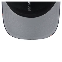 Men's New Era Black New York Mets Adventure Drinks Pattern 9SEVENTY Stretch-Snap Hat