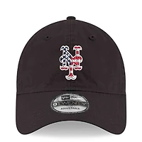 Men's New Era Black New York Mets America 250 9TWENTY Adjustable Hat
