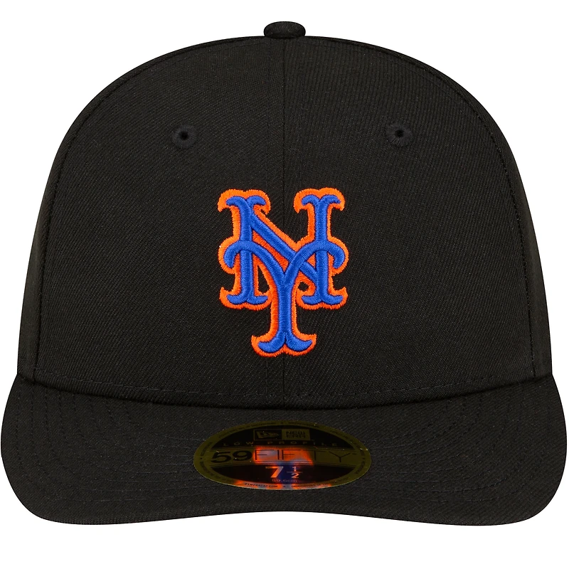 Men's New Era  Black York Mets Authentic Collection Alternate On-Field Low Profile 59FIFTY Fitted Hat