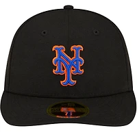 Men's New Era  Black York Mets Authentic Collection Alternate On-Field Low Profile 59FIFTY Fitted Hat