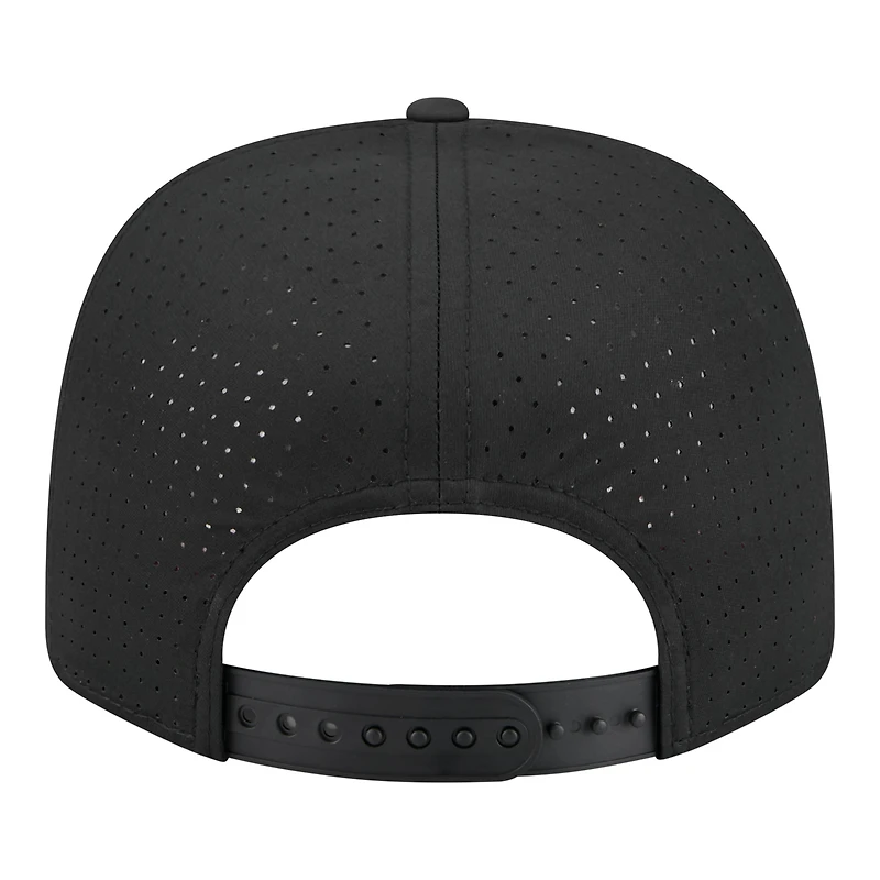 Men's New Era  Black New York Mets Circle 9SEVENTY Adjustable Hat
