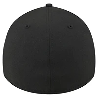 Men's New Era Black York Mets City Connect 39THIRTY Flex Hat