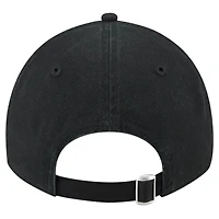 Casquette ajustable New Era City Connect 9TWENTY noire pour homme des Mets de New York
