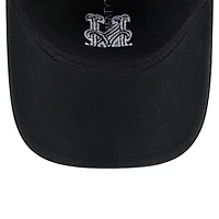 Casquette ajustable New Era City Connect 9TWENTY noire pour homme des Mets de New York