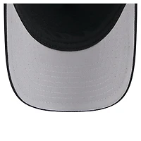 Casquette camionneur ajustable New Era noire City Initial 9FORTY A-Frame M-Crown des Mets de New York pour homme
