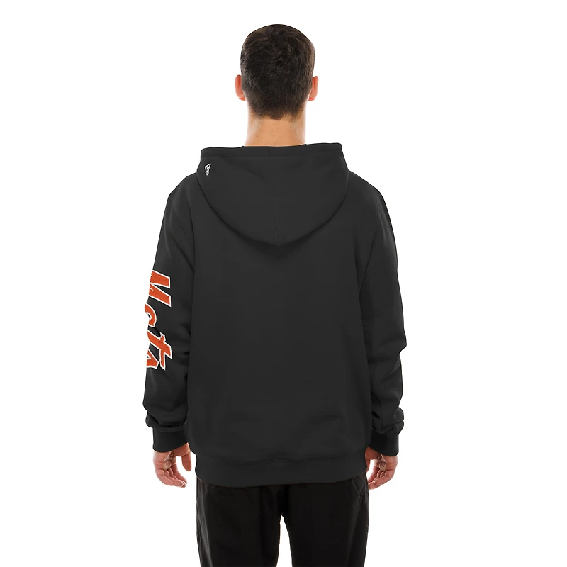 Men's New Era Black York Mets Empire State Building Fleece Hoodie