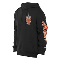 Men's New Era Black York Mets Empire State Building Fleece Hoodie