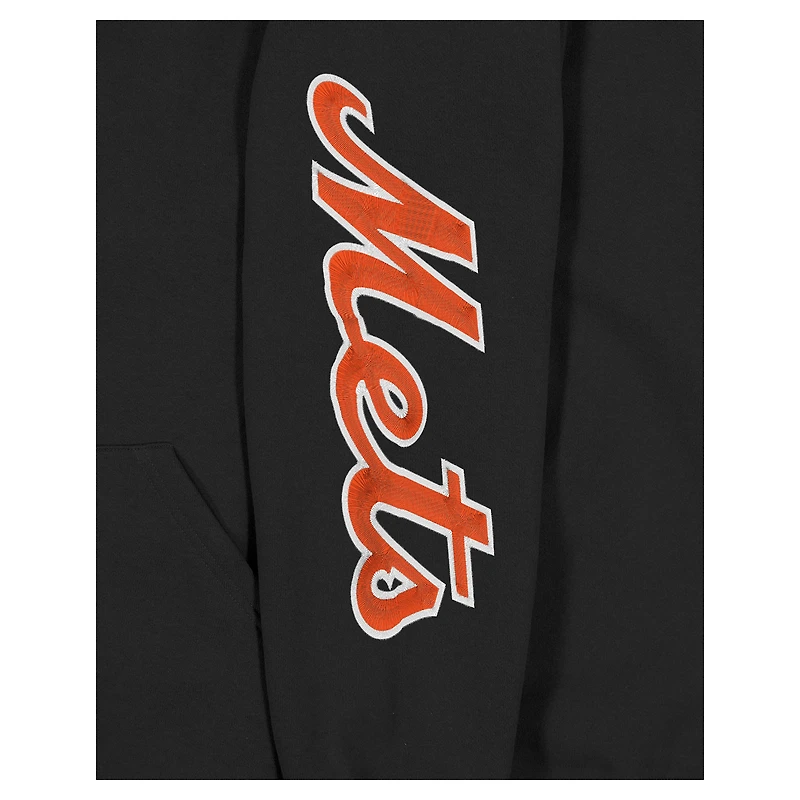 Men's New Era Black York Mets Empire State Building Fleece Hoodie
