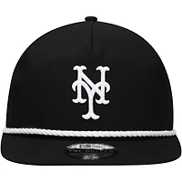 Casquette Snapback New Era New York Mets Golfer pour homme noire