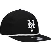 Casquette Snapback New Era New York Mets Golfer pour homme noire