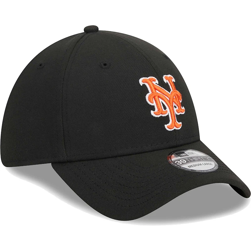 Casquette Flex 39THIRTY New York Mets Logo Era noire pour homme