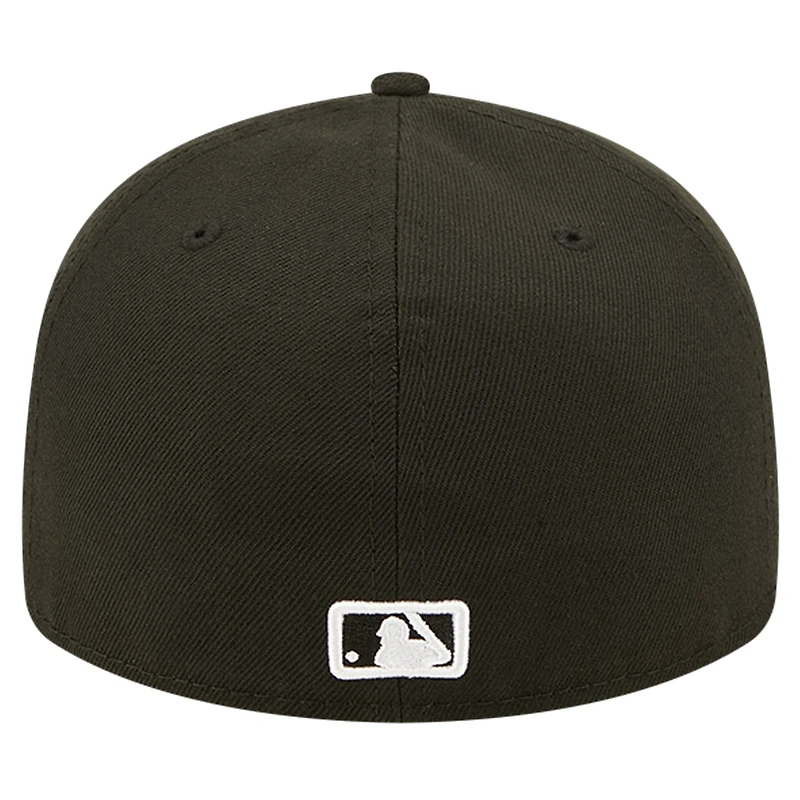 Men's New Era Black York Mets Low Profile 59FIFTY Fitted Hat