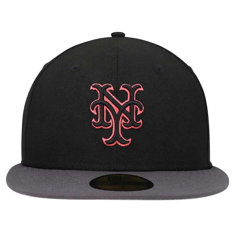 Casquette ajustée 59FIFTY New Era York Mets MLB x Staple Collection pour hommes