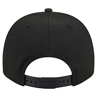Casquette snapback New Era Motion A-Frame 9FIFTY pour homme, noire