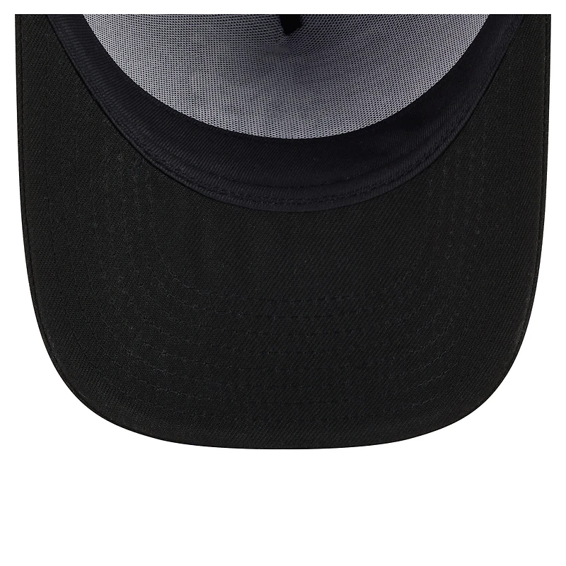 Men's New Era Black New York Mets Motion A-Frame 9FIFTY Snapback Hat