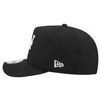 Casquette snapback New Era Motion A-Frame 9FIFTY pour homme, noire