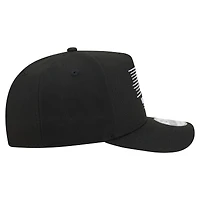Casquette snapback New Era Motion A-Frame 9FIFTY pour homme, noire