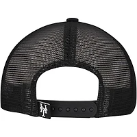 Casquette ajustable New Era New York Mets Retro Bold A-Frame Trucker 9FORTY noire pour homme